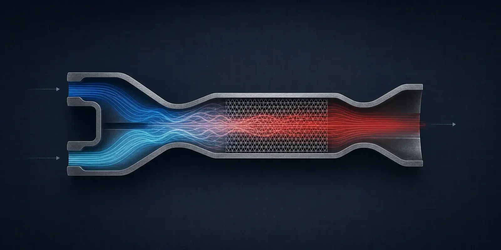 Reacting and multispecies flow through a catalytic reactor channel